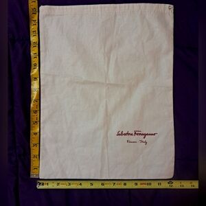 SALVATORE FERRAGAMO shoe dust bag